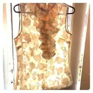 Anna Sui ruffle blouse